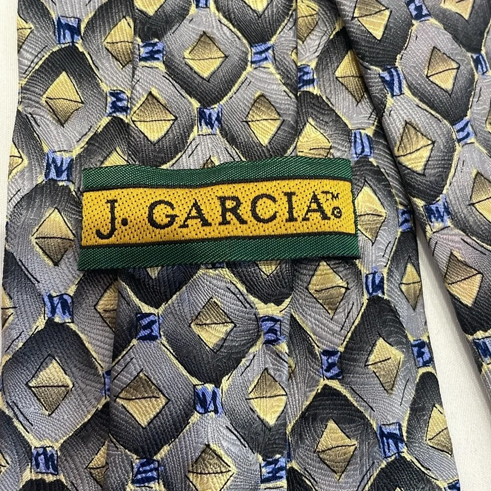 J. Garcia Geometric Pattern Men's‎ Tie Collection 18 “Surprise Package” Academia